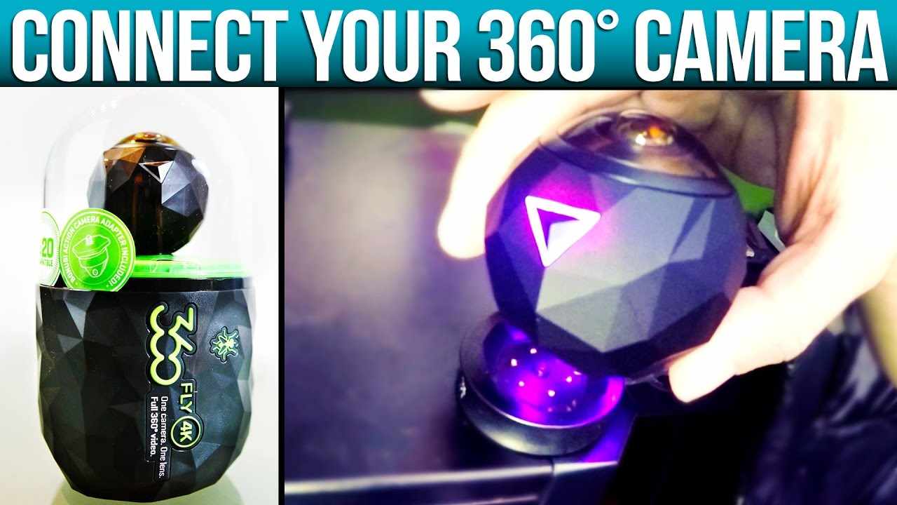 360FLY 3K Tutorial: How To Connect 360° Camera To Computer With Magnetic Charger
