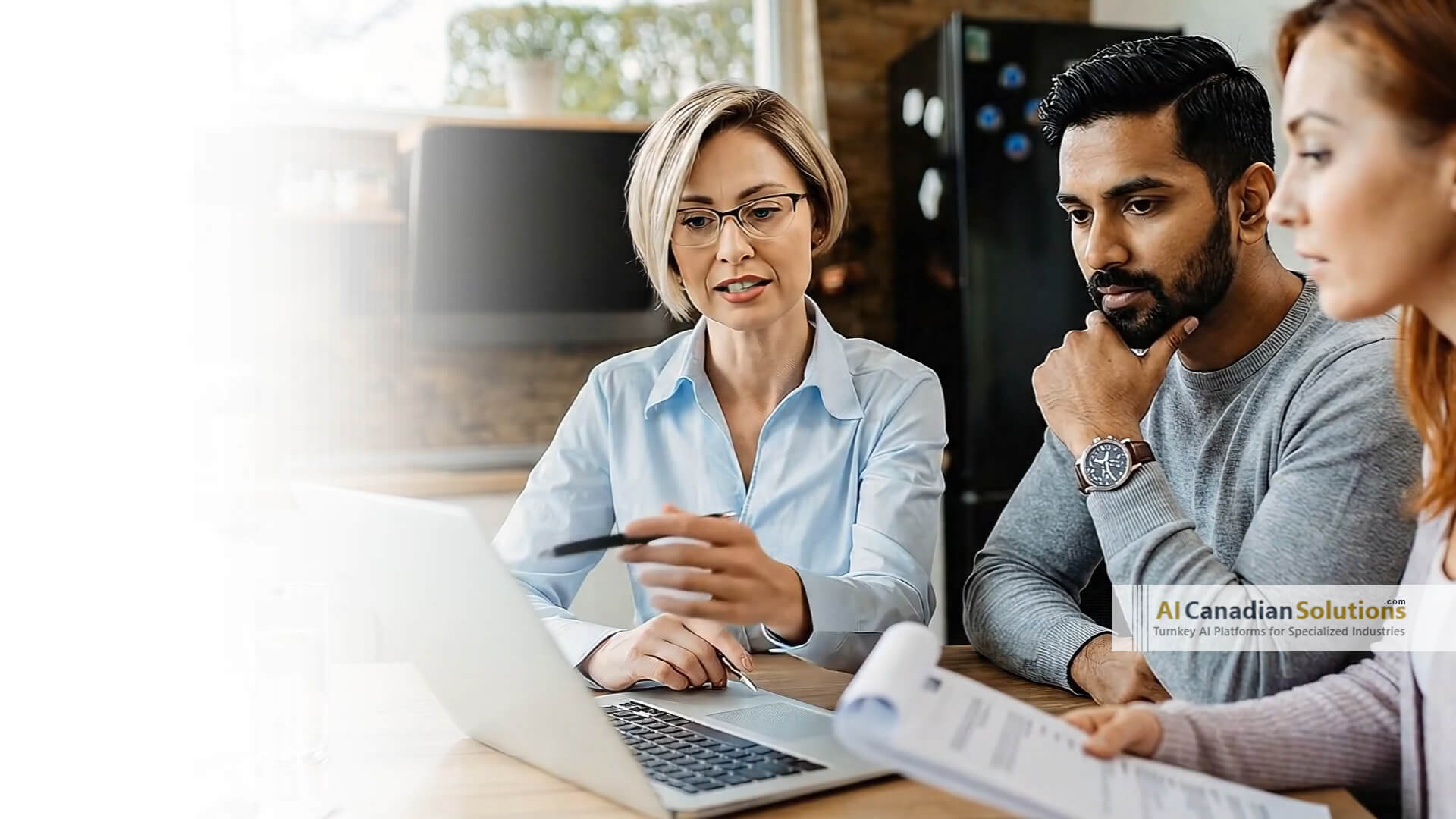 AI Mortgage CRM dashboard — AI Canadian Solutions