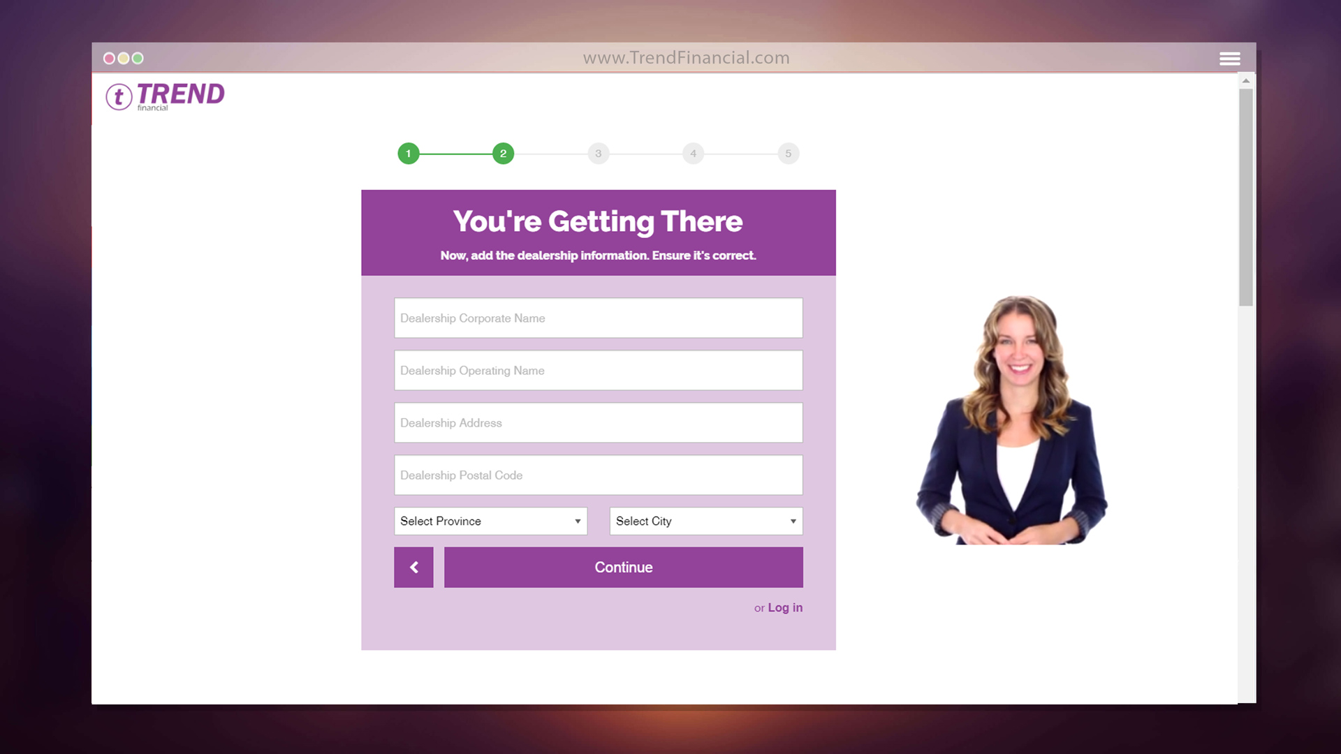 Signup variation 3
